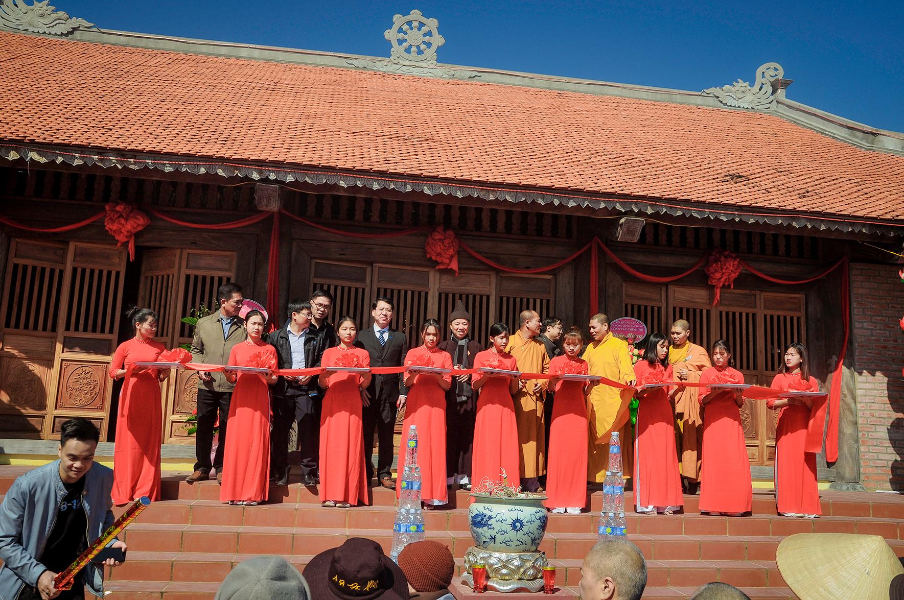 Bổ nhiệm trụ trì và khánh thành chùa Trúc Lâm Cô Tô - cột mốc văn hóa tâm linh miền biển đảo 