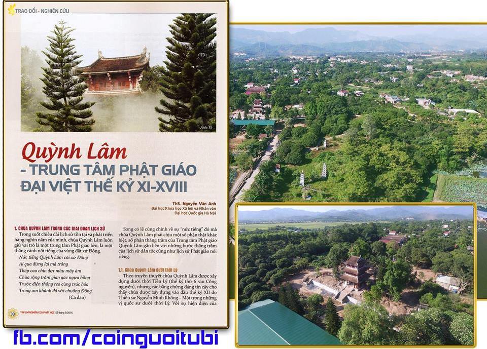Quỳnh Lâm - Trung tâm Phật giáo Đại Việt thế kỷ XI - XVIII 